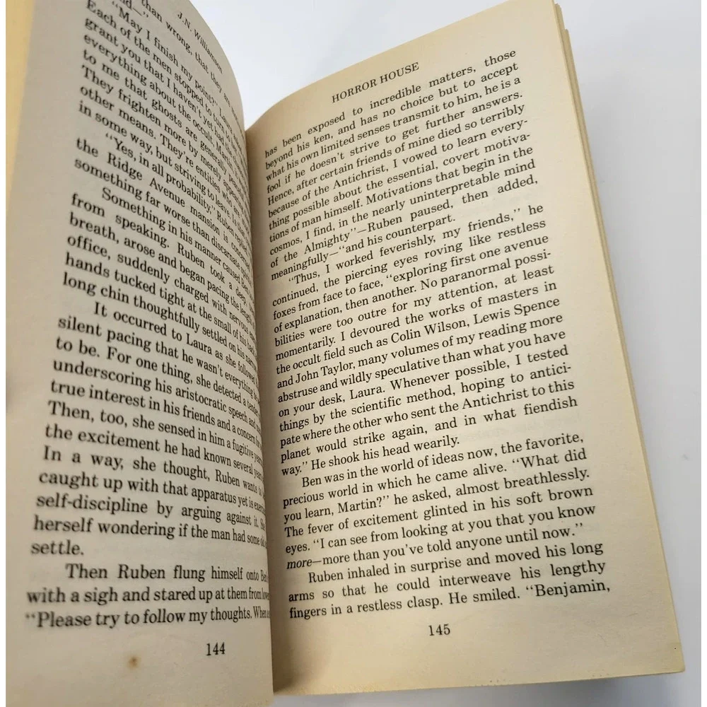 Vintage 1981 Horror House J N Williamson BMI Paperback Book Haunted Novel‎